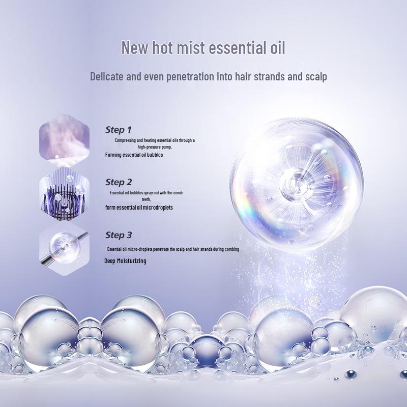 Philips Wireless Portable Scalp Massager Comb PPM2301H CN plug (adapter included)