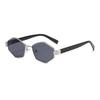 Trendy European & American Geometric Polygon Hip Hop Sunglasses
