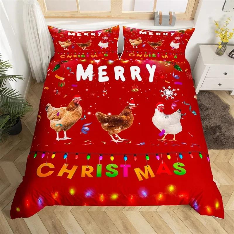 Comforter Lovely Cat Comforter Merry Christmas Bedding Set Cute Animal Themed King Microfiber Cartoon Kitten Pet Bed Set