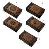 Portable Wood Tarot Cards Box Push Pull Cards Box Gift Case Divination Card Storage Container Witch Decoration Enduring