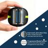 Men'S Convenient Multi-Blade Shaver Effortless Bald Head & Body Hair Grooming For Unisex Washable Shave Clean In One Strok