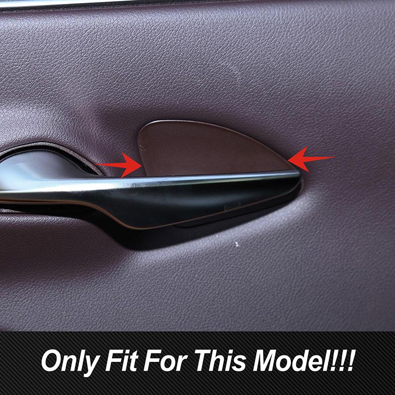 Carbon Faser Farbe Auto Innen Türgriff Schüssel Abdeckung Trim Aufkleber Für Lexus ES250 300 350h 2018 Innen