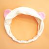 Korean Cat Ear Headband: Cute Cartoon Hair Accessory for Face Washing, Makeup, Sports, and Gift