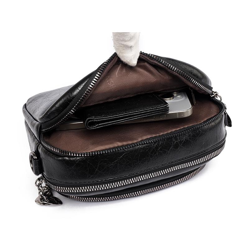 Women's Small Round Bag Large Capacity Outdoor Shoulder Bag