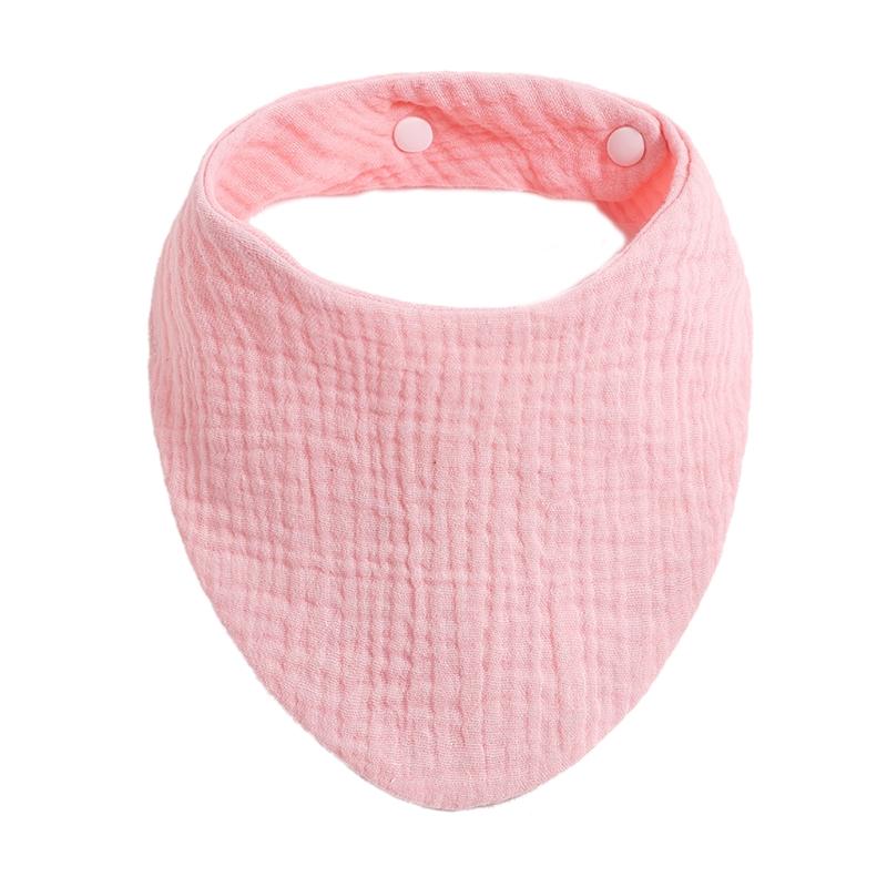 Baby Infants Feeding Bibs Soft Pure Cotton Bandana Saliva Towel Toddler Drool Scarf Newborn Burp Cloth