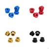 4 M2 Flange Wheel Nuts for 1/30 RC Crawler, Premium Aluminum Alloy Replacement Parts SCX30
