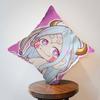 Anime Record of Ragnarok Cushion Cover Car Throw Pillow Case For Sofa Car Christmas Gift Xcm Xcm