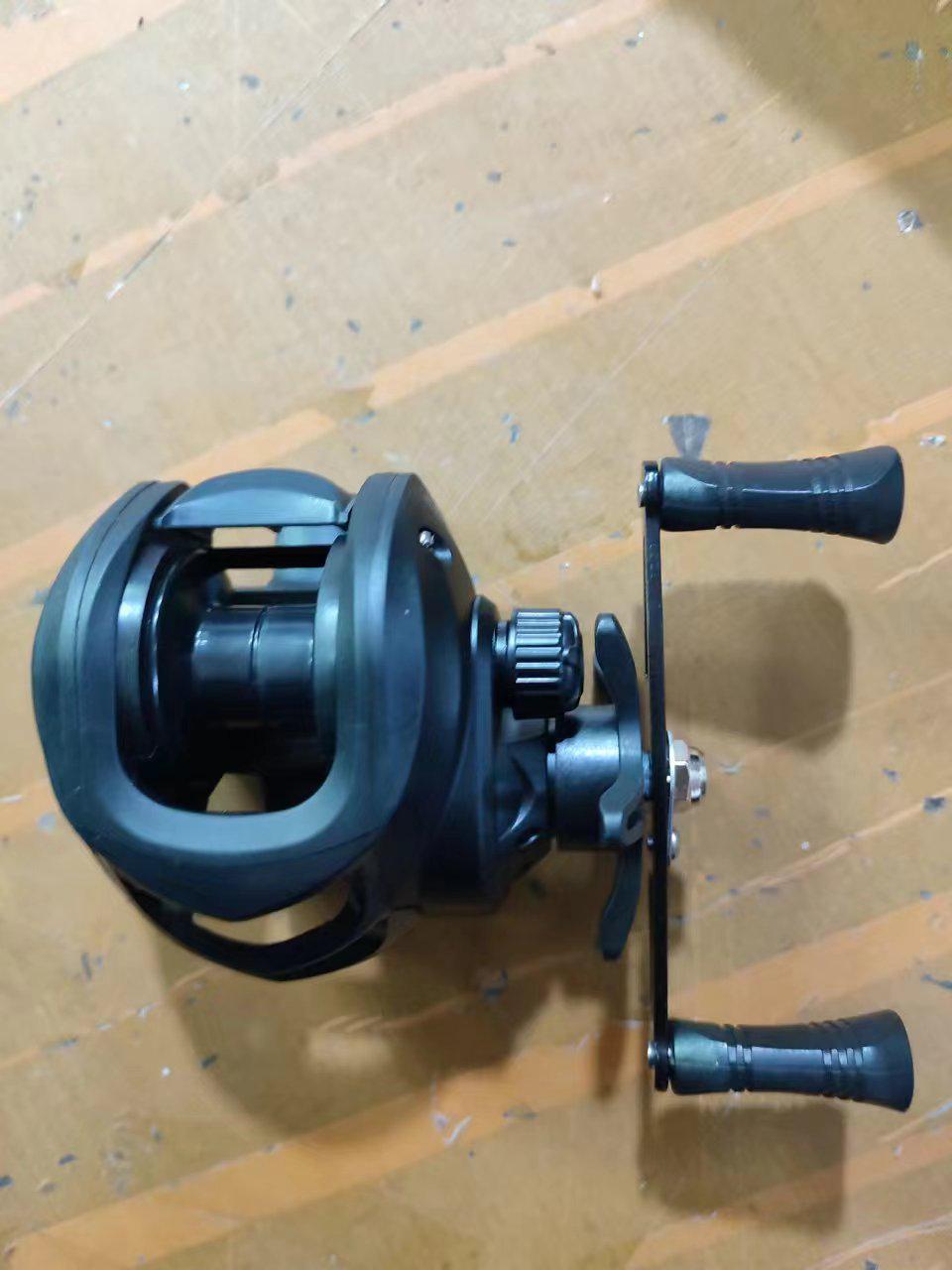 

AK200 All-Metal Fishing Reel: Black Pit Special, Anti-Explosion Front Wheel for Sea Rods, Lure, and Baitcasting.