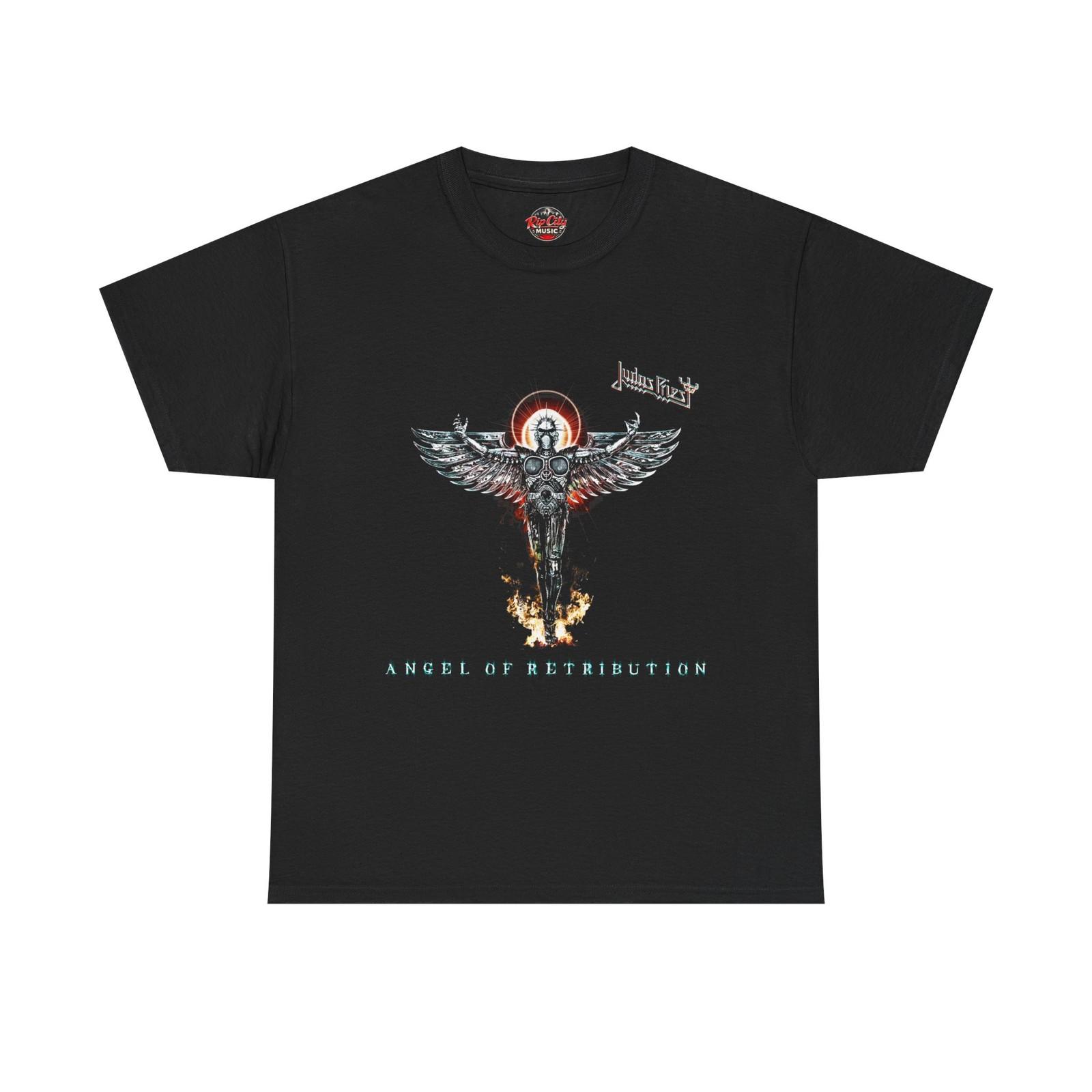 Judas Priest Angel of Retribution Cybernetic Angel Rock Band Unisex T-Shirt XXXXL