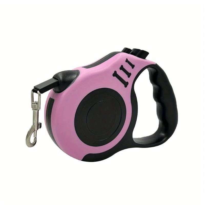 Durable Adjustable Pet Leash Reel-Automatic Retractable Multi-Color PVC Ideal for Small Medium Dogs Hand Wash Only Pet Accessory