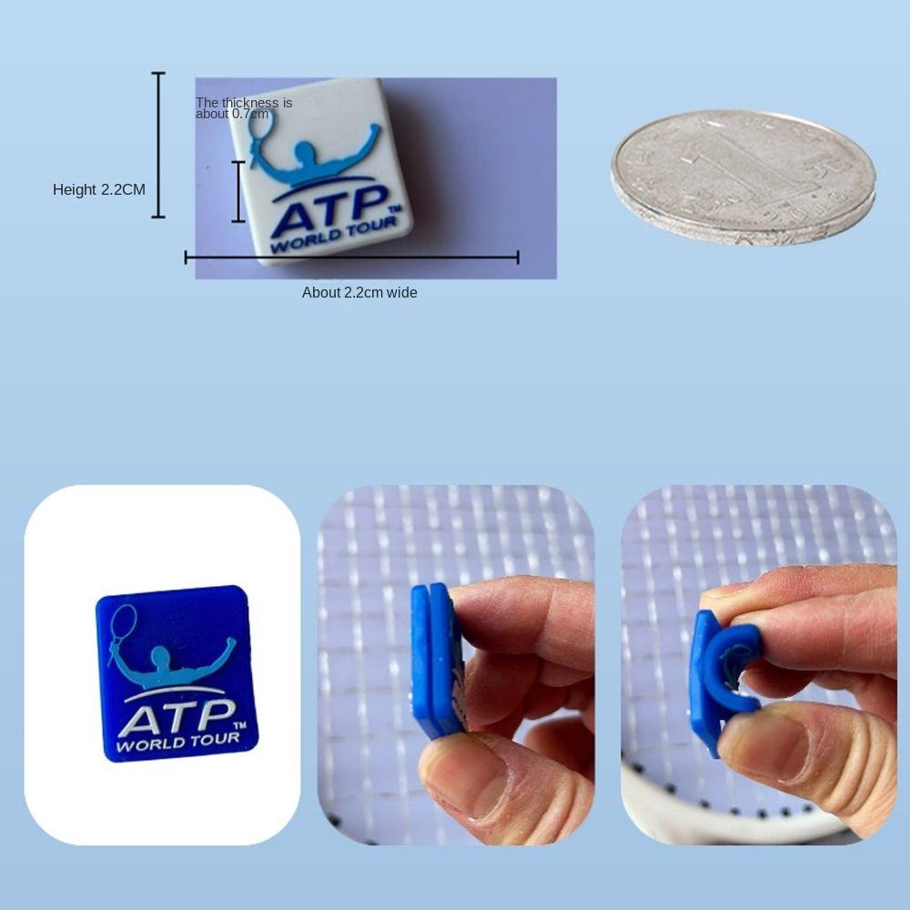 Tennis Stoßdämpfer Stoßabsorption Silikon Tennisschläger Vibrationsdämpfer Persönlichkeit Antivibration