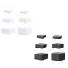 6 Acrylic Cube Display Box Riser for Food And Collectibles