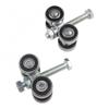 Deep Groove Bearings 4-Wheel Trolley Heavy-Duty Trolley
