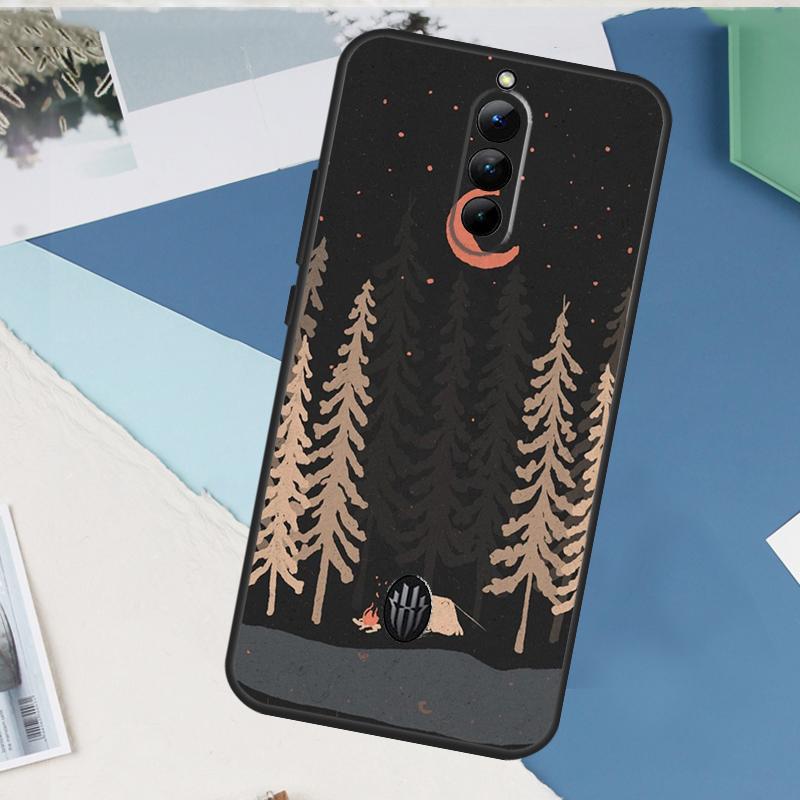 Summer Nights Case For ZTE Nubia Red Magic 10S 11 10 9 8 8S 9S Pro Plus 6 7 6S 7S Pro 5G 6R 10 Air Cover