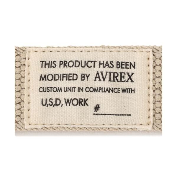 Avirex STRETCH BELT F 150 Orange Men's 783-2971002