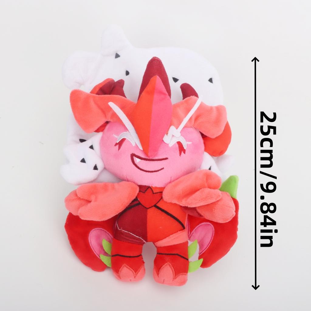 25cm New Shadow Milk Cookie Plush Toy Game Peripheral Doll Cute Cartoon Game Cookie Run Kingdom Kid Birthday Xmas Gifts Home Dec