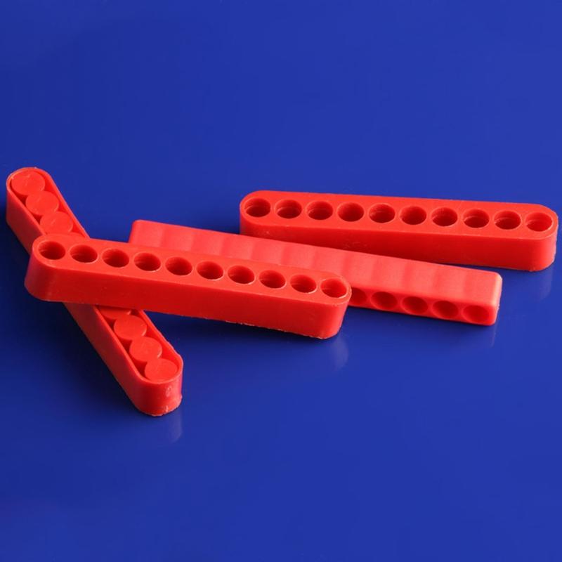 5 Pieces 12 Holes Hex Bit Organiser Screwdriver Bit Holder Plastic 1/4 Inch Hex Shank Drill Bit Storage for Case