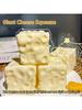 Giocattolo Spremibile Cubo di Formaggio Gigante Riempito di Farina TPR Sfera Spremibile Antistress Con Suono Decorazione per la Stanza