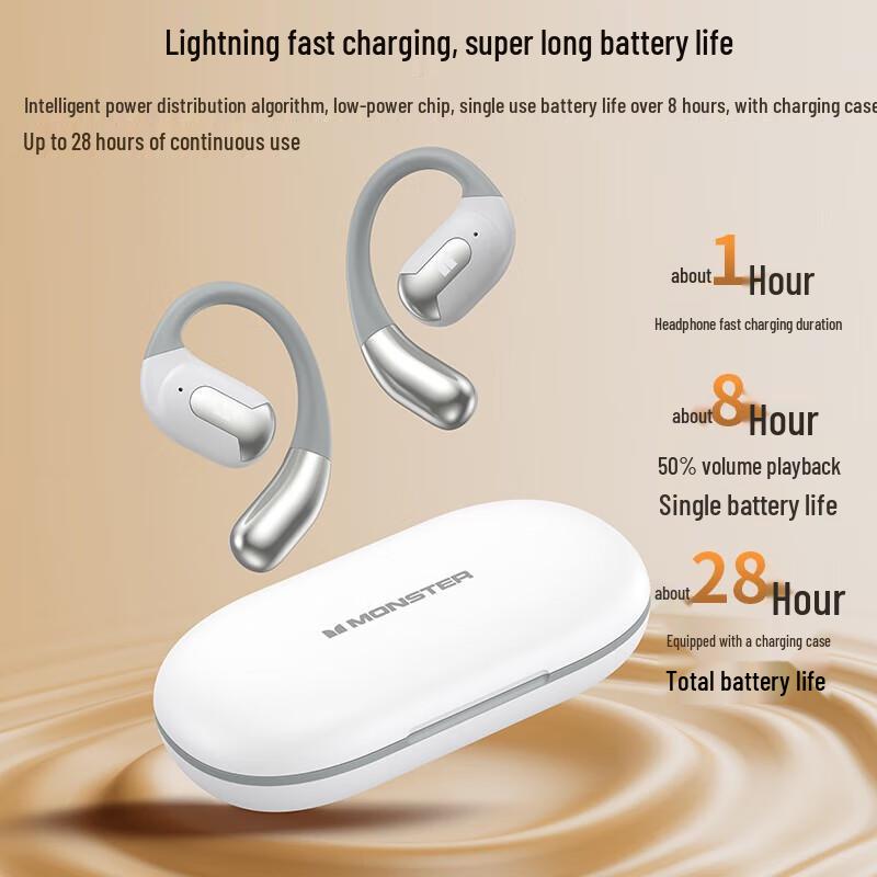 Monster AC317 Open-Ear Sport Bluetooth-Kopfhörer