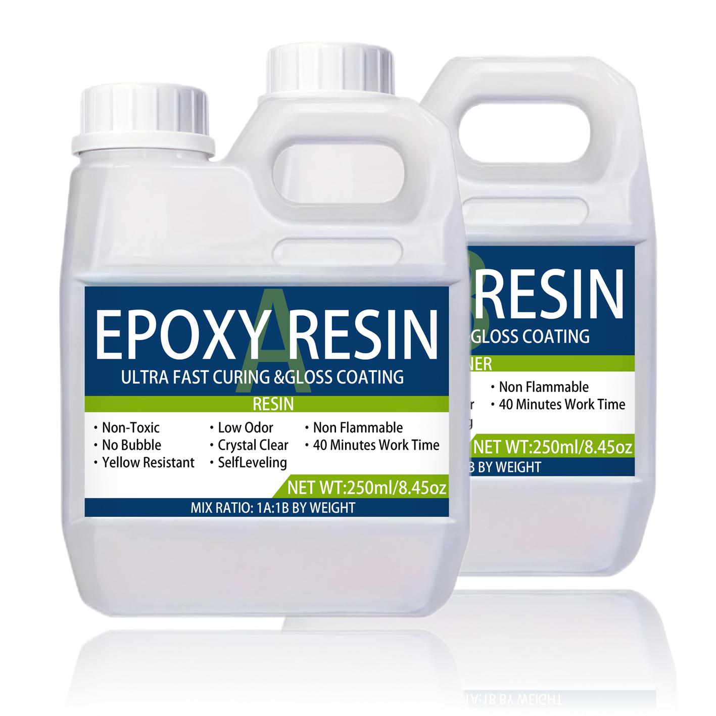 

Epoxy Resin Kit 32OZStrong, Bubble-Free, Anti-Yellowing Art Resin ThatSuitable for Casting, DIY, Molds, Easy to Mix 1:1 Ratio прозрачный
