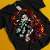 Demon Slayer Shirt Daki Upper Moon 6 Tshirt Zenitsu T-Shirt Muzan Tanjiro Doma