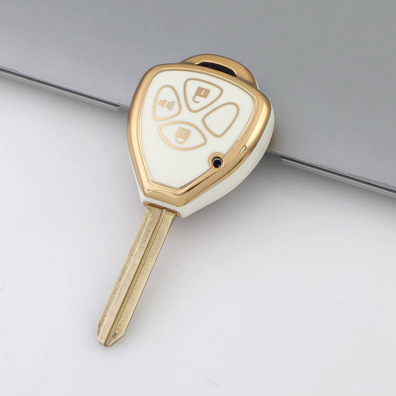 Toyota Straight Key Case for 2-4 Button Keys: Camry, Corolla