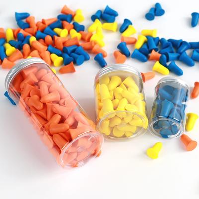 New Hot Premuim 20/50/100 Pcs Foam Earplugs Sleeping Noise Ear Plugs Cancelling for Snoring Studying Loud Events A Storage Box