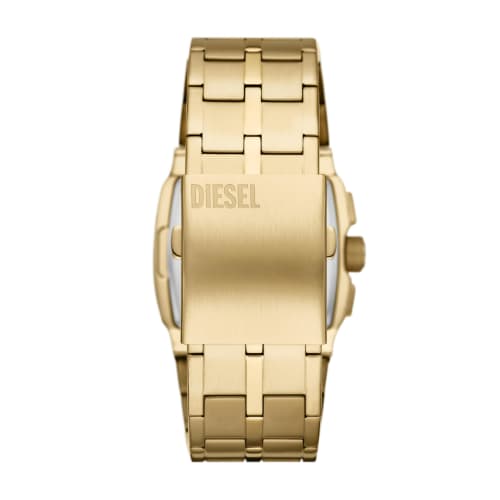 Diesel Analog Silver Dial Men's Watch, Gold, Modern