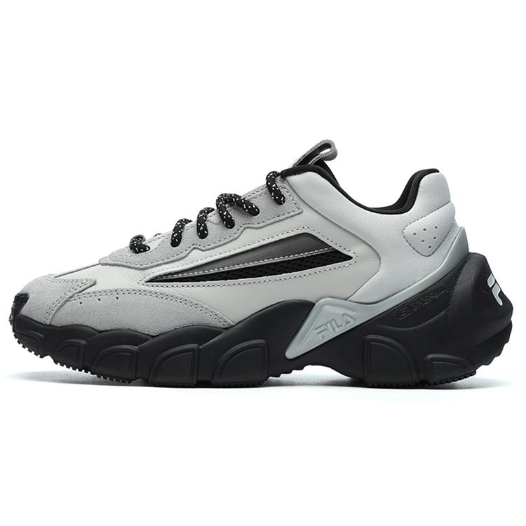 Fila Fashion Sneakers Retro Thick Sole Low Top Casual Running Shoes Women Sneakers Gray F12W144120FMH