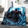 1pc Superman hero Flannel Blanket Soft Warm Throw for Home, Office, Travel, All-Season Cozy Bedding Gift L1396