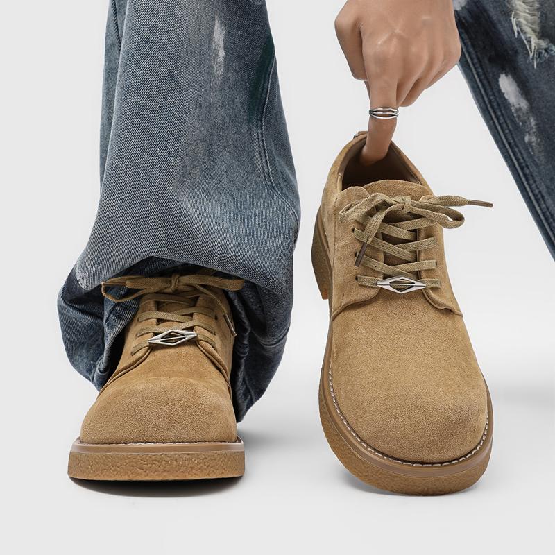 Fashion Designer's Classic Shoes Fashion party Outdoor street Daily work and business derby Luxury Thick Bottom Trendy Men Casual