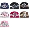Postpartum Headscarf Big Flower African Turban Breathable Comfortable Muslim Hijab Caps Print Bonnet Beanies For Women