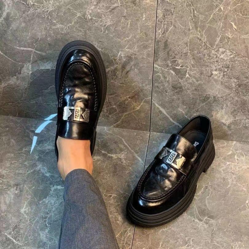 Guangzhou Men's Non-slip Business Casual Leather Loafers – Wear-resistant and Slip-on Shoes