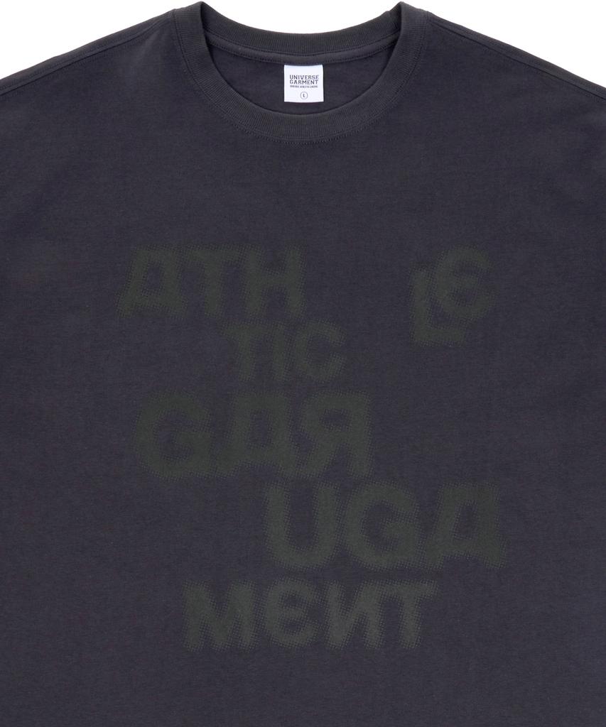 Yunibeoseugameonteu Signed Graffiti T-Shirt_Charcoal