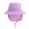 Kids Bucket Hats for Boys Girls UV Sun Protection Beach Caps with Neck Flap Play Hat 12 Colors Available Sizes 2-5 Years Old