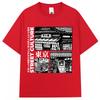 Japanese Style Tokyo Street Culture Graphic Tshirts Unisex Harajuku Fashion Vintage Oneck T Shirt Oversized T Shirts