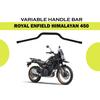 Royal Enfield "New Himalayan 450 Black Variable Handlebar"