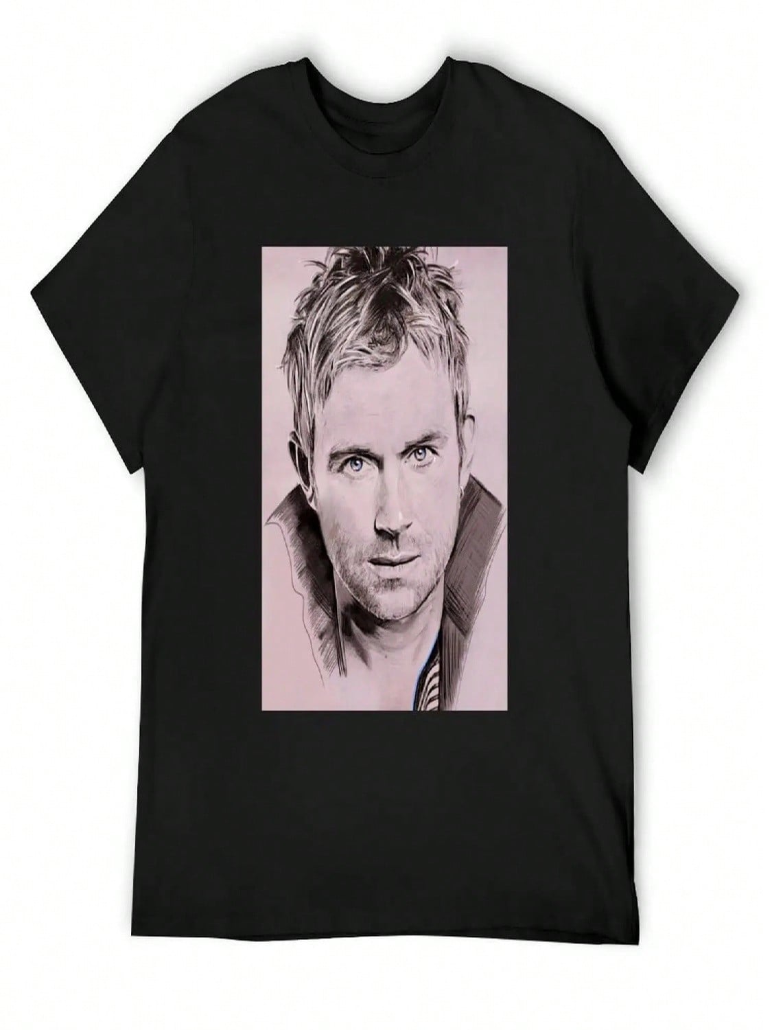 Damon Albarn T-Shirt Tops Luxury T-Shirt Valentines Boutique Clothes T-Shirts Oversize unisex T Shirts S разноцветный