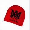 Amiri Letter Pattern Knitted Cap Beanie Hat Fashion Casual Outdoor Gift Warm