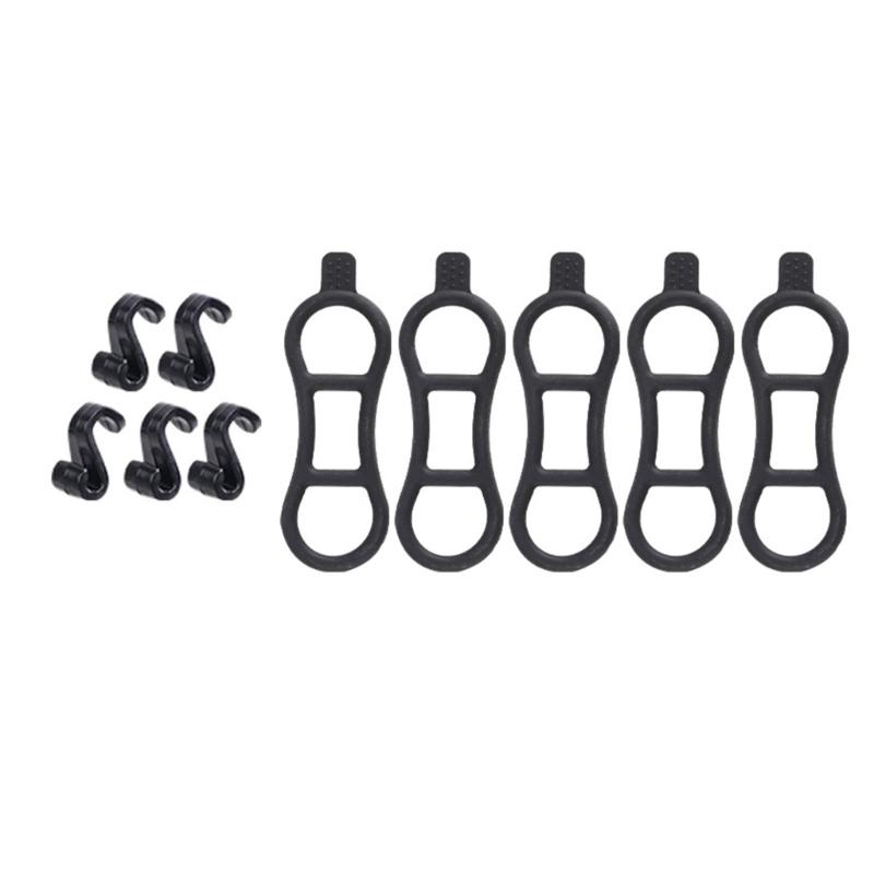 Bikes Silicones Strap Bikes Light Mount Bandages Bikes Flashlight Strap