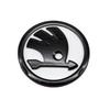 LEDD9 2026 Hot For SKODA 8cm 9cm 10cm Emblem Car Front Hood Badge Rear Trunk Sticker For Skoda S Skoda Kodiaq Fabia Kamiq Karoq Octavi