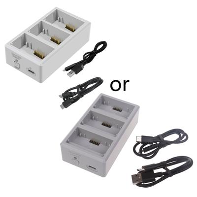 Chargeurs de vol Hubs de charge de batterie pour 3 o Station de charge de vol Prise en charge de la charge rapide QC3.0 et PD