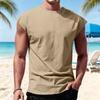 Men's Casual Button Front Vest Sleeveless Tank Top for Everyday Wear