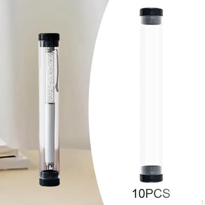 10buc cutie cadou stilou transparent cutii colectie container depozitare cutii tub cilindr pt