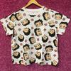 Betty Boop Retro Cartoon Headshot Logo Dual Sided TShirt