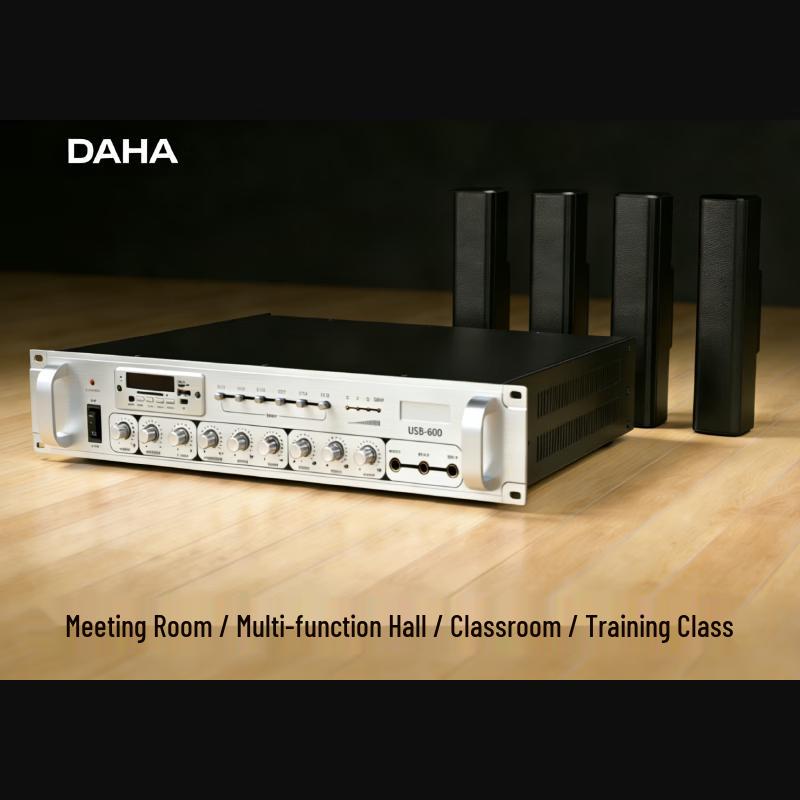 DAHA ABOLO Professional Conference Column Speaker System CN Plug (adapter Included)