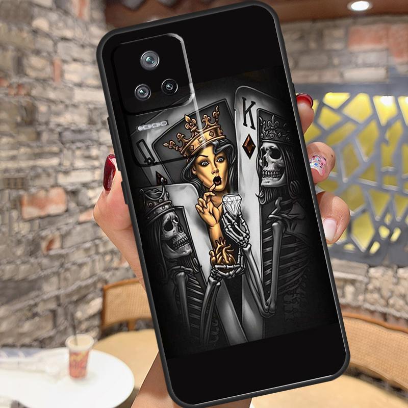 

King Queen Art Case For Xiaomi 15 Ultra 13 14 11T 12T 13T 14T Pro POCO X7 X3 X5 X6 Pro M6 F5 F6 Pro Cover Mi 11T (11T Pro)