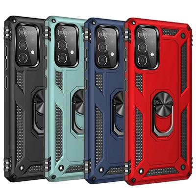 Coque blindée antichoc avec anneau métallique, étui pour Samsung Galaxy A54 A53 A52 A12 A13 A33 A23 A73 A14 A51 A50 A22 A32 A04 A34 A03s A72