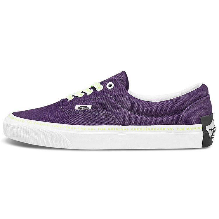 Vans Era Retro Casual Skate Shoes Unisex Purple VN0A4U3905J