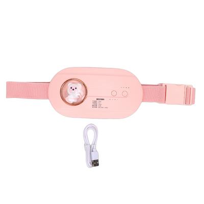 Portable Heating Pad Cordless Massage Electric Uterus Heating Belt with Adjustable Strap Temperature Control